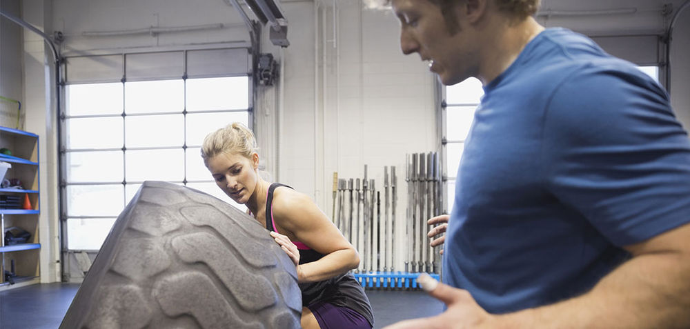 Heavy Tire Workout